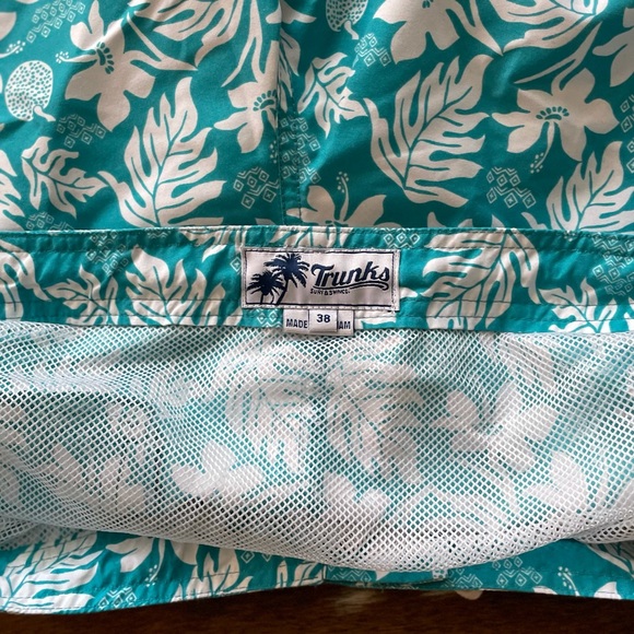 Trunks Surf & Swim Tropical Swim Suit Size 38 - Picture 6 of 6